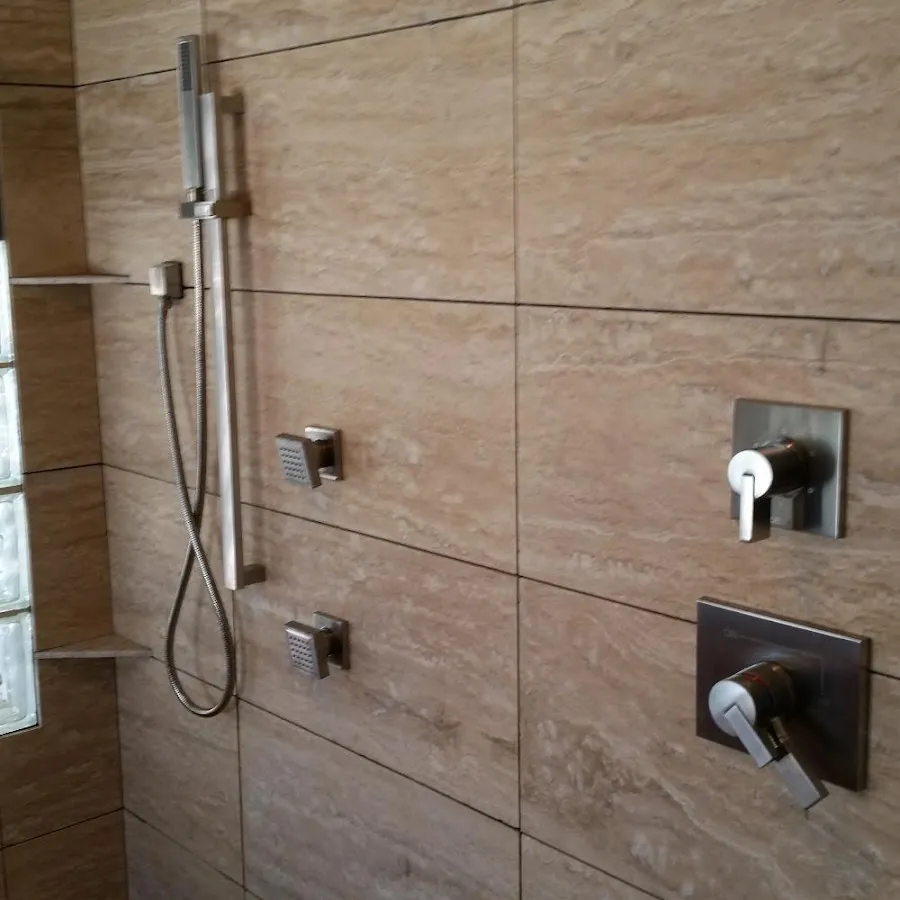 Shower fixture installation for Water Heater Replacement in Kingsburg